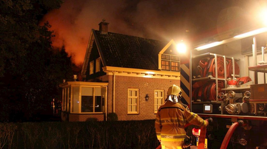 Grote brand in Paasloo