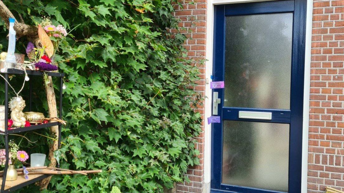 De woning in Nijmegen, deze vrijdag.