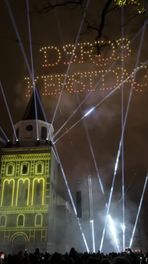 Prachtige lichtshow in Emmen