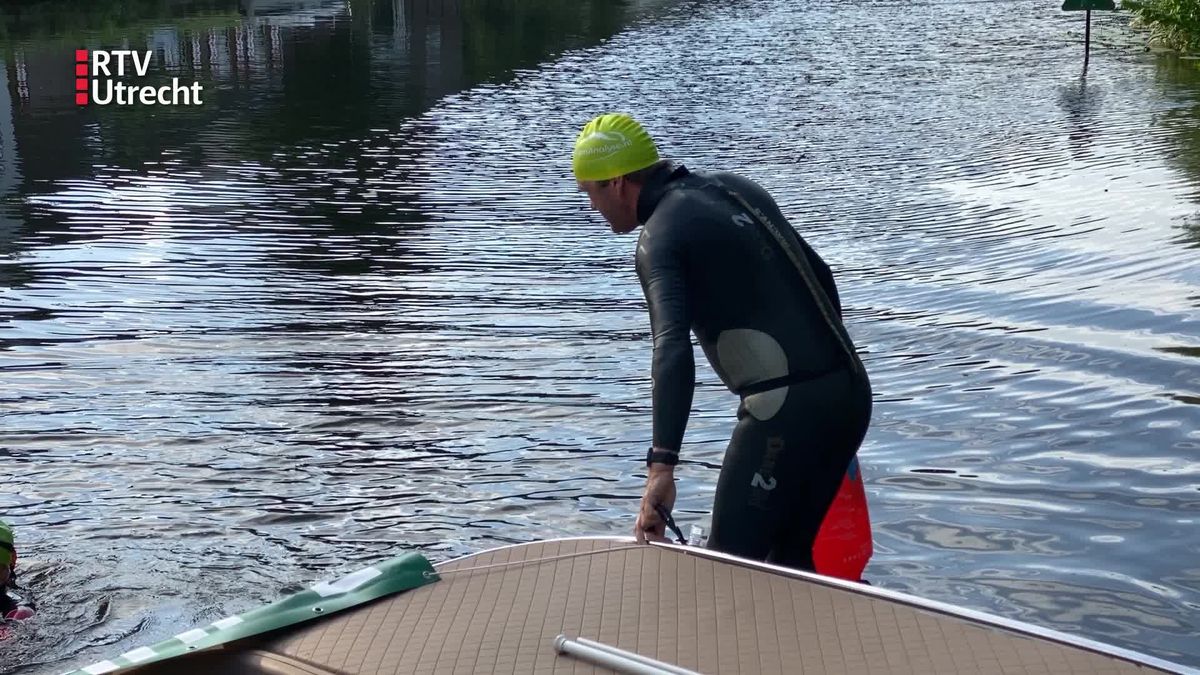 Jan en Bert zwemmen voor Voedselbank Stichtse Vecht