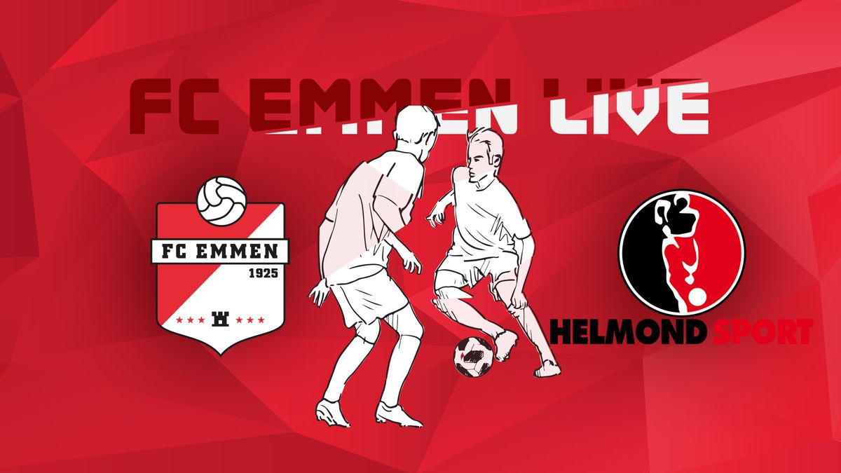 Tweede helft van start bij FC Emmen - Helmond Sport