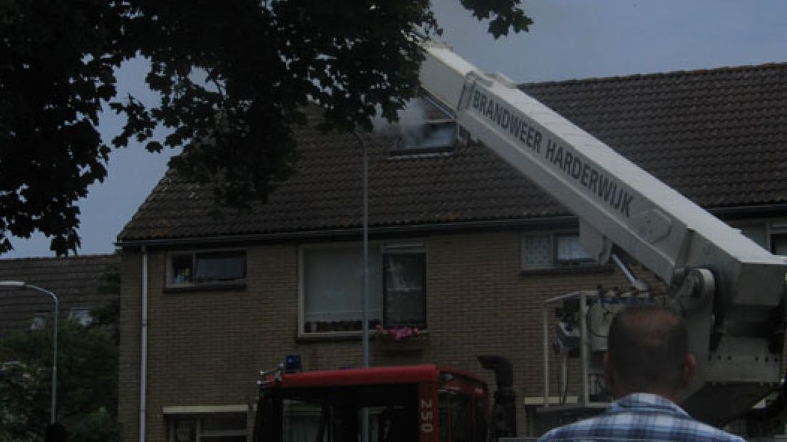 Schade na woningbrand Harderwijk