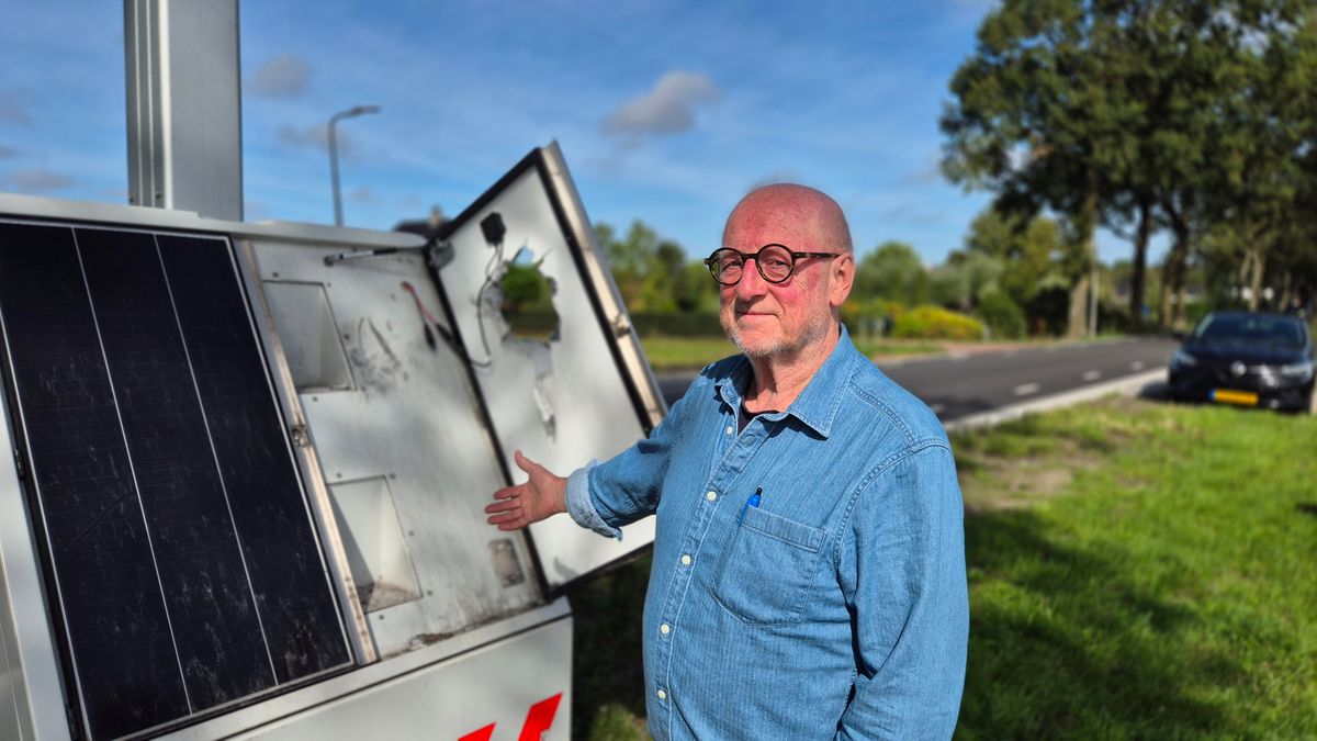 Bertus is vernielingen flitspaal zat: 'De paal is niet schuldig, de hardrijder wel'