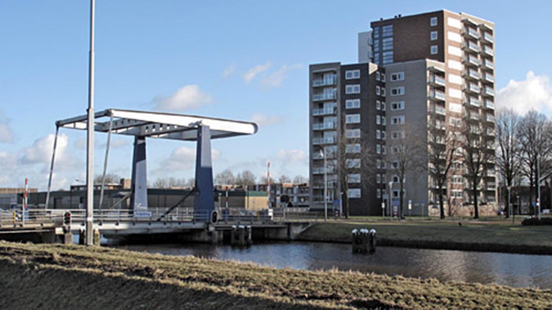 De Knijpsbrug bij Hoogezand
