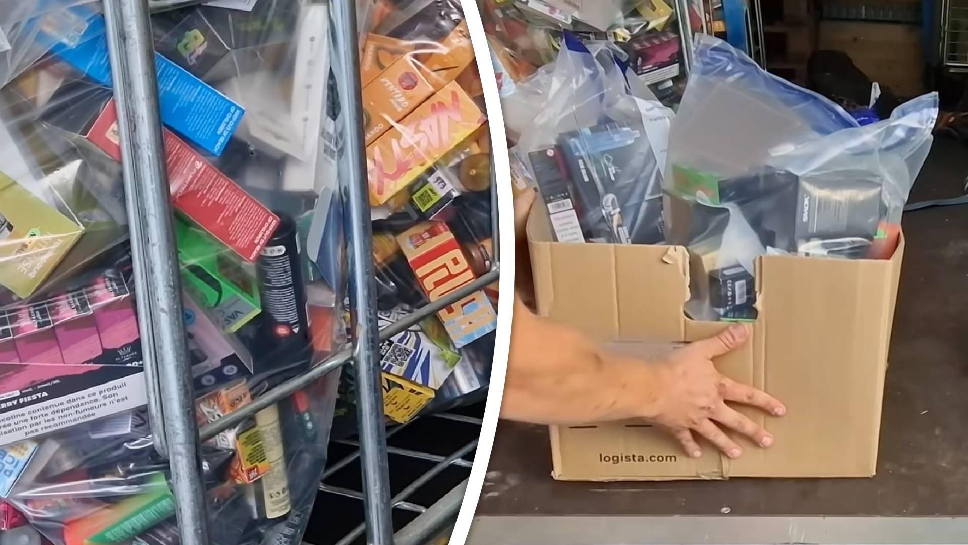 Illegale spullen in beslag genomen bij meerdere winkels in Rotterdam.