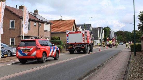 Gaslek zorgt voor afsluiting N225 bij Elst Home
