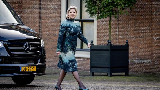 Limburgse jurk Rianne Letschert op tijd klaar dankzij mbo-student Home