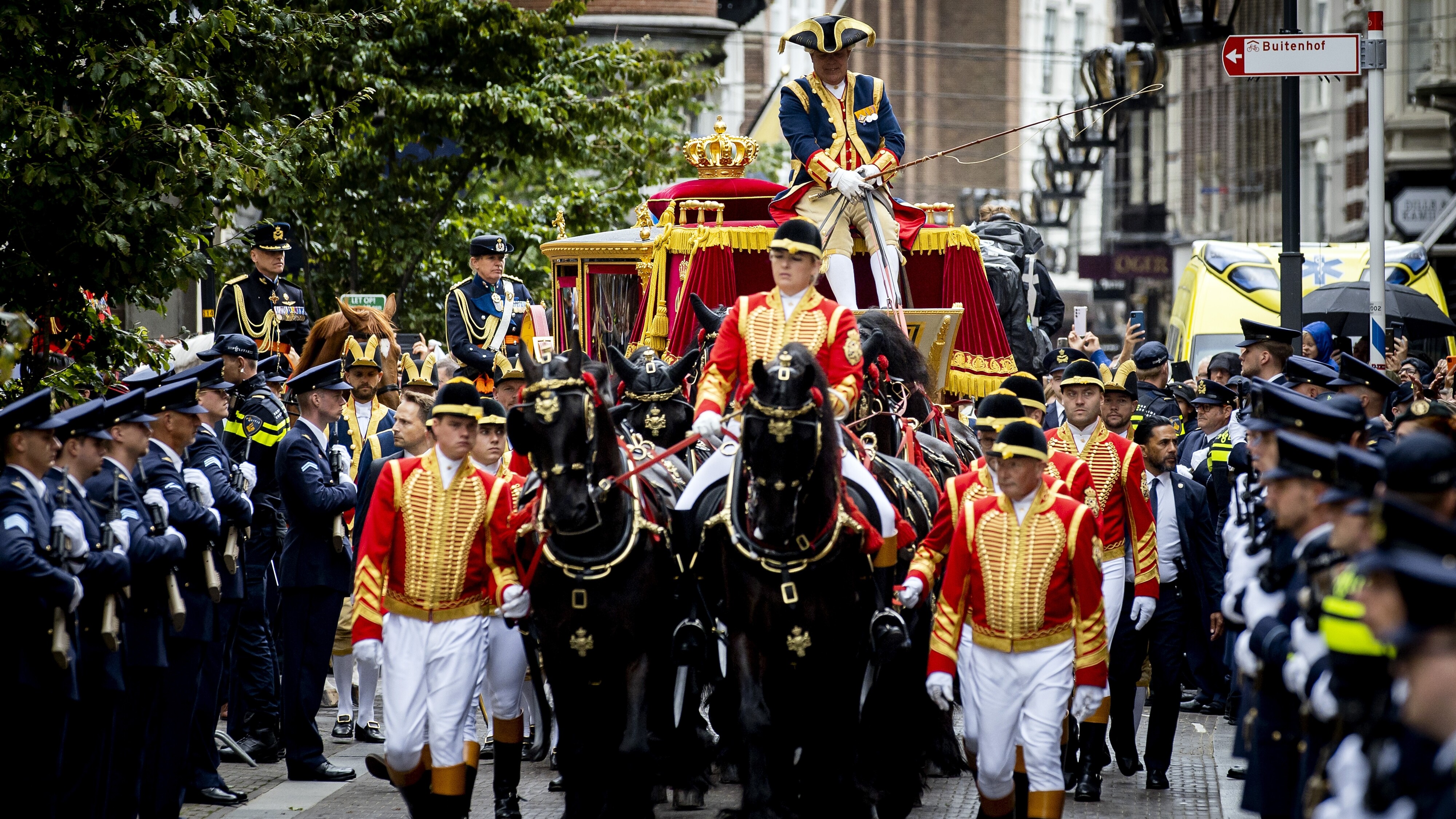 Dit jaar geen Friese paarden voor de Glazen Koets op Prinsjesdag: hoe zit dat?