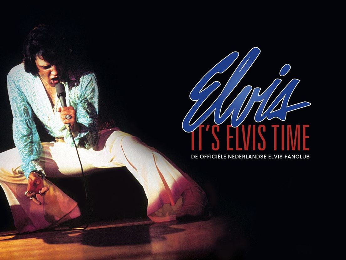 Foto van de website van de Elvis fanclub