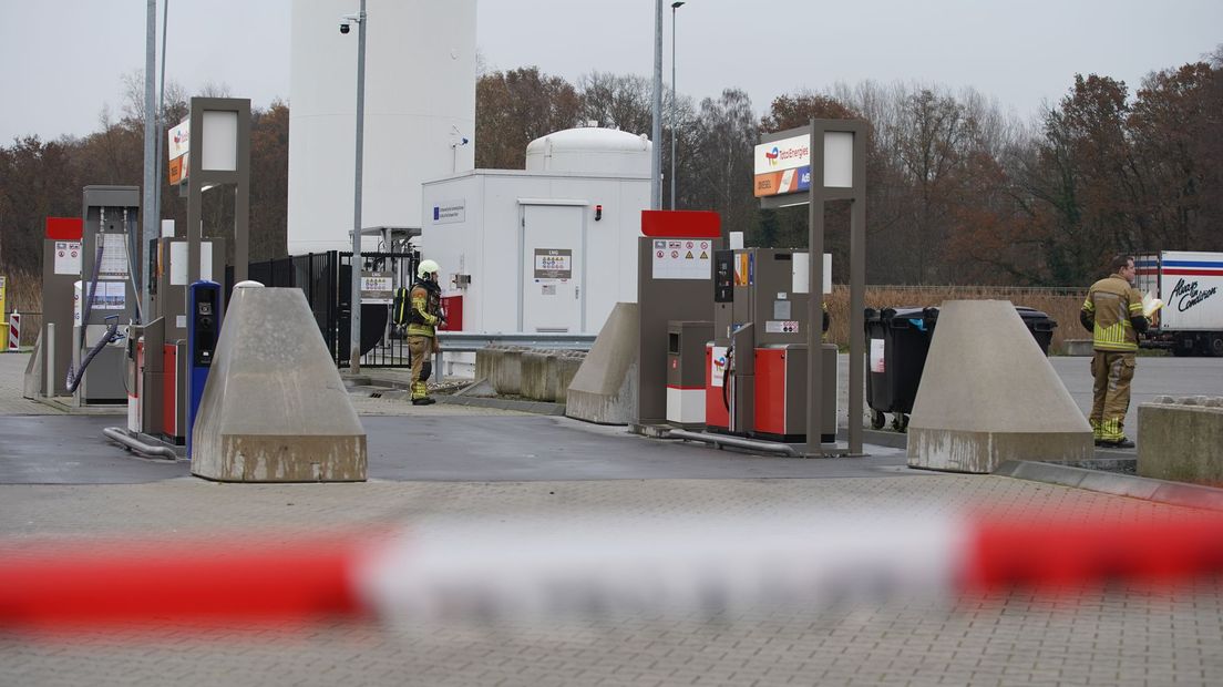 De brandweer heeft de installatie nagekeken