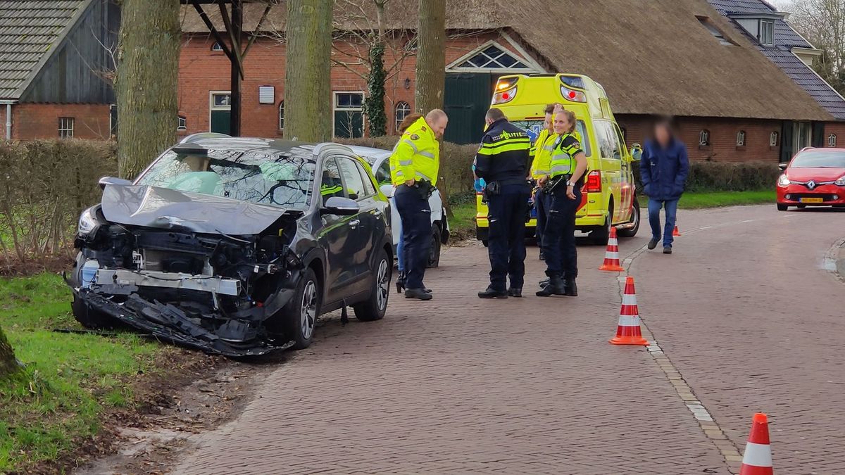Gewonde bij botsing in Anloo