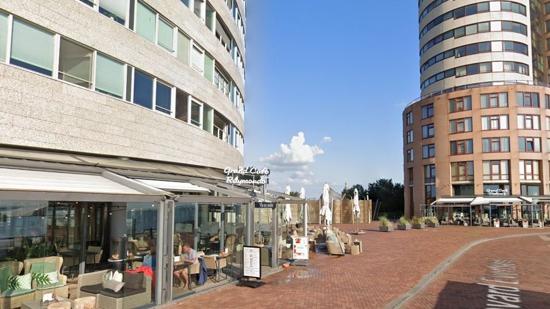 De twee verkochte vestigingen aan het Naereboutplein in Vlissingen