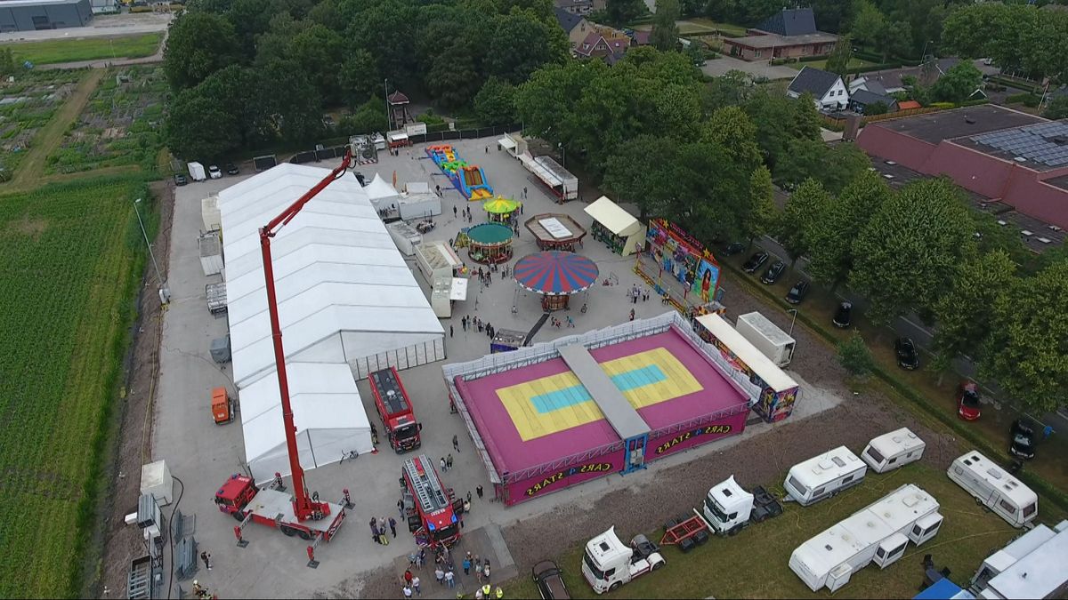 Droge voeten op nieuw feestterrein in Nijeveen