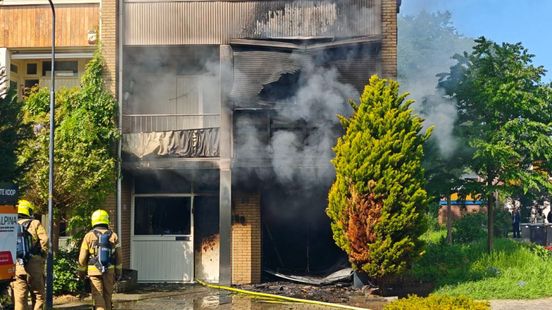 Woning zwaar beschadigd door uitslaande brand