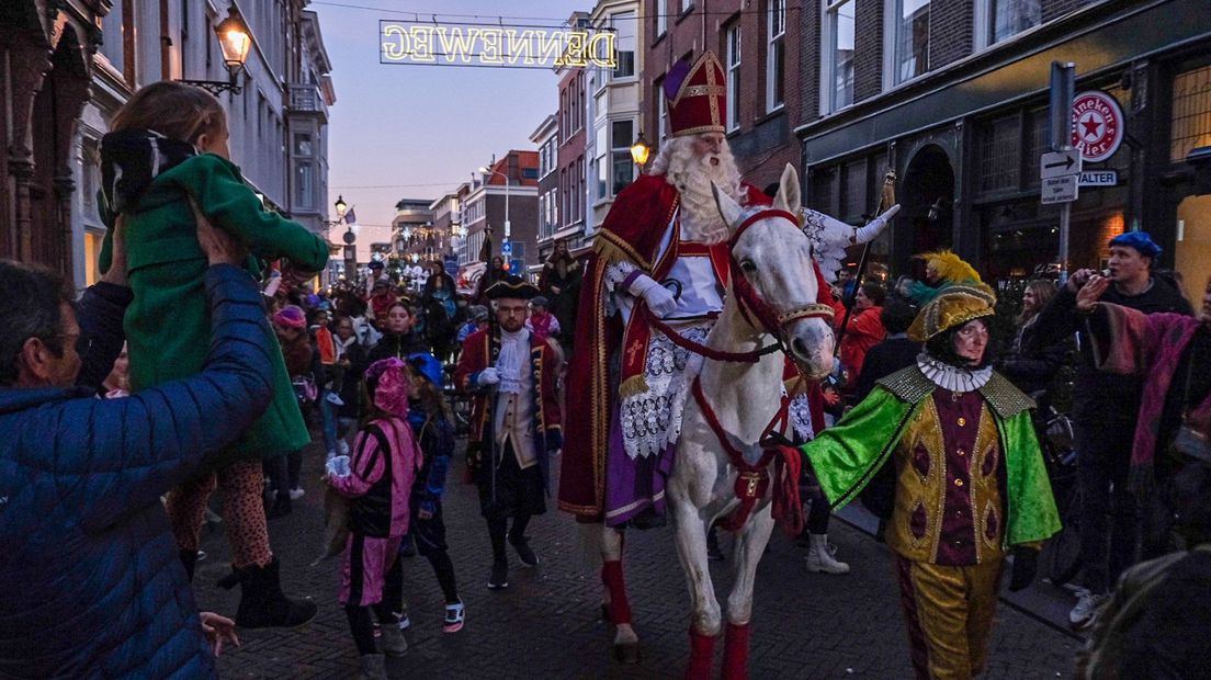 Sinterklaas op de Denneweg