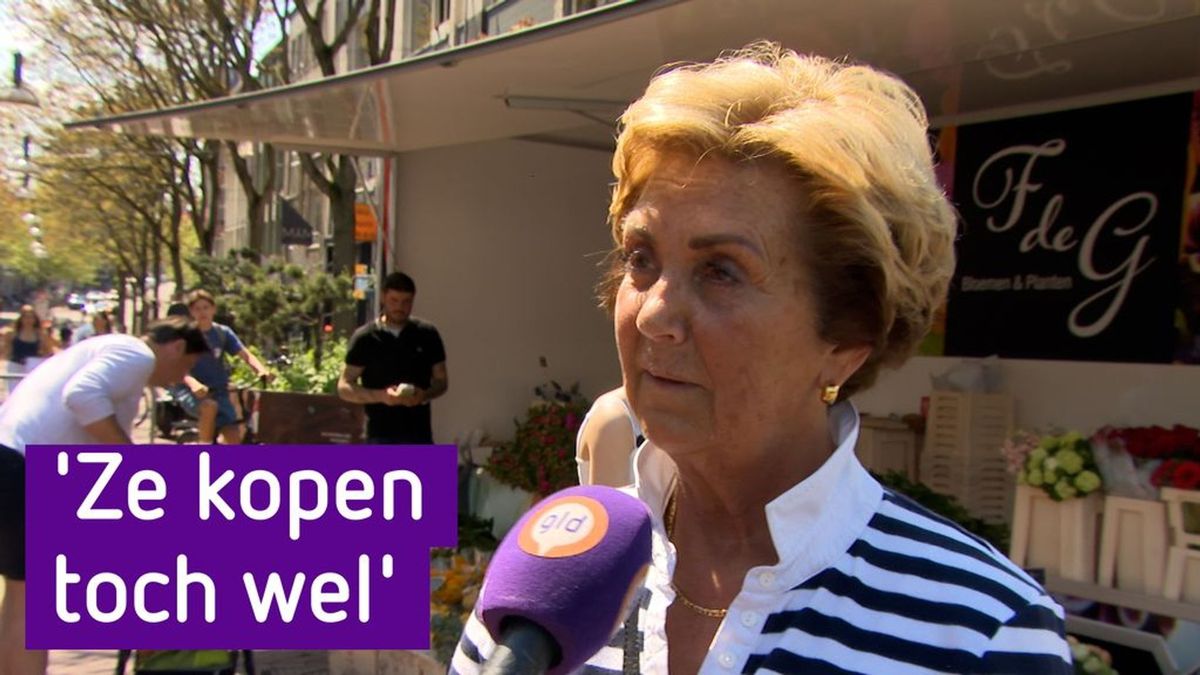 De bloemen zijn duur, maar dat maakt de meeste mensen volgens deze