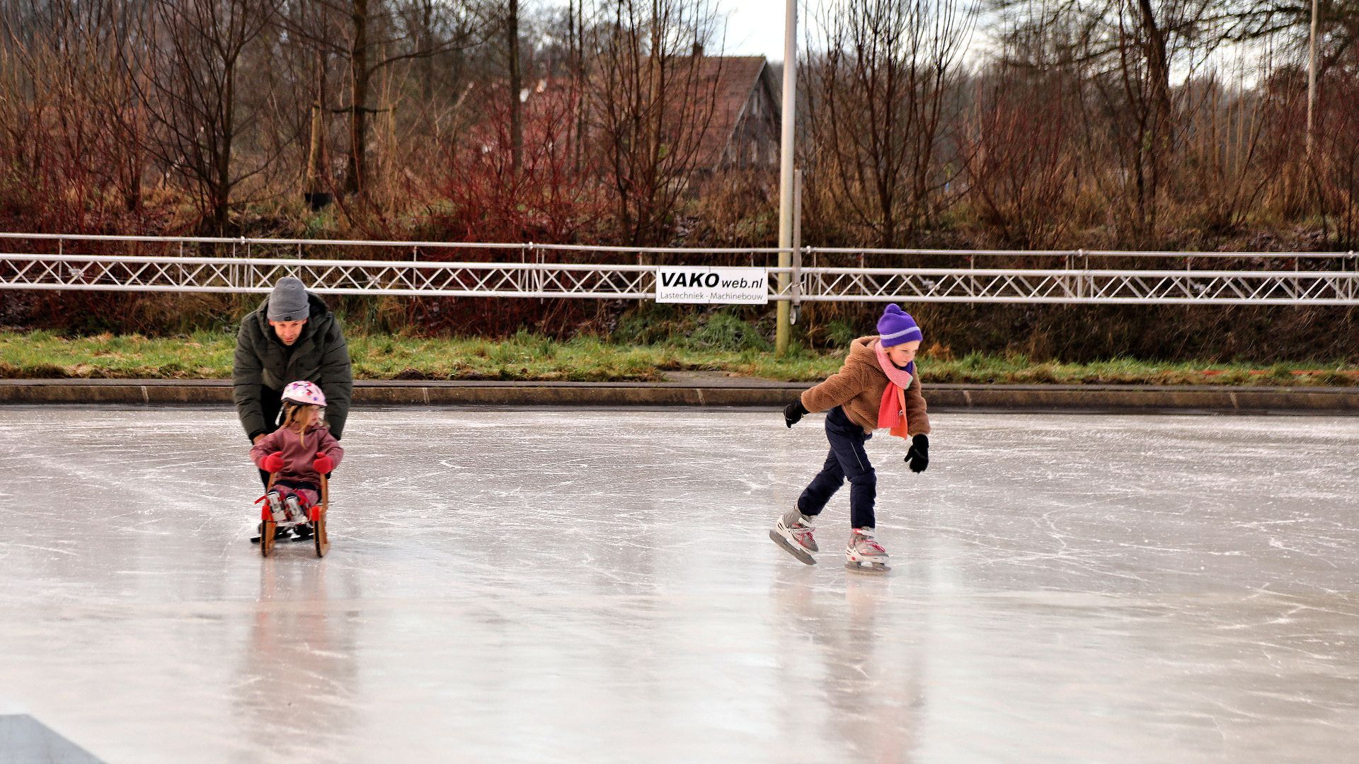 De krabbelbaan in Winterswijk.