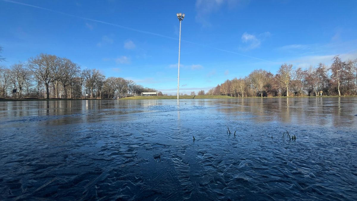 Sneeuwpret verpest schaatsdroom in Nijeveen: 'ontzettend jammer'