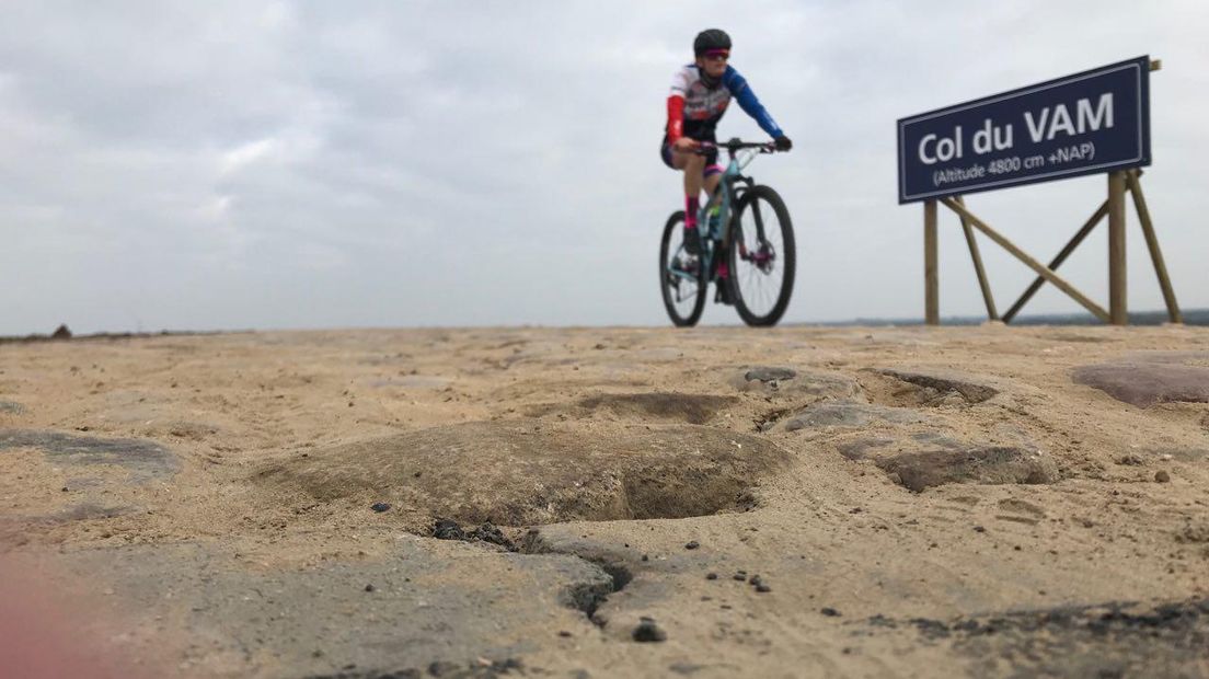 Mountainbikers zouden graag een apart of road parcours zien (Rechten: RTV Drenthe/Andries Ophof)