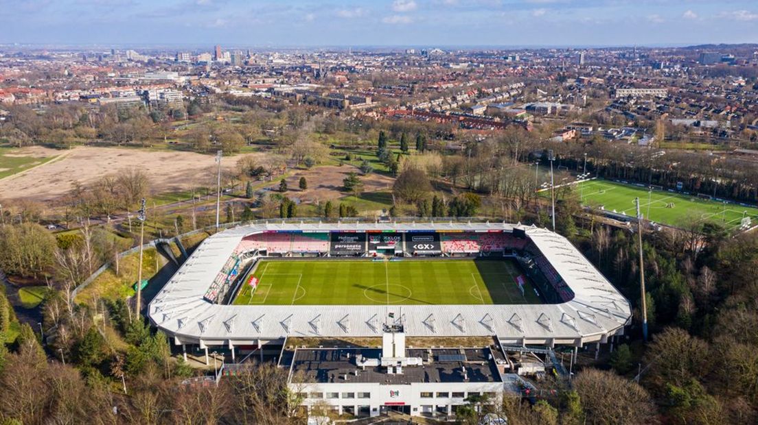 Het Goffertstadion blijft tot nader order dicht.