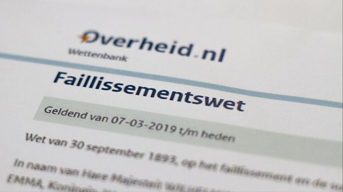 Deze bedrijven zijn deze week failliet verklaard