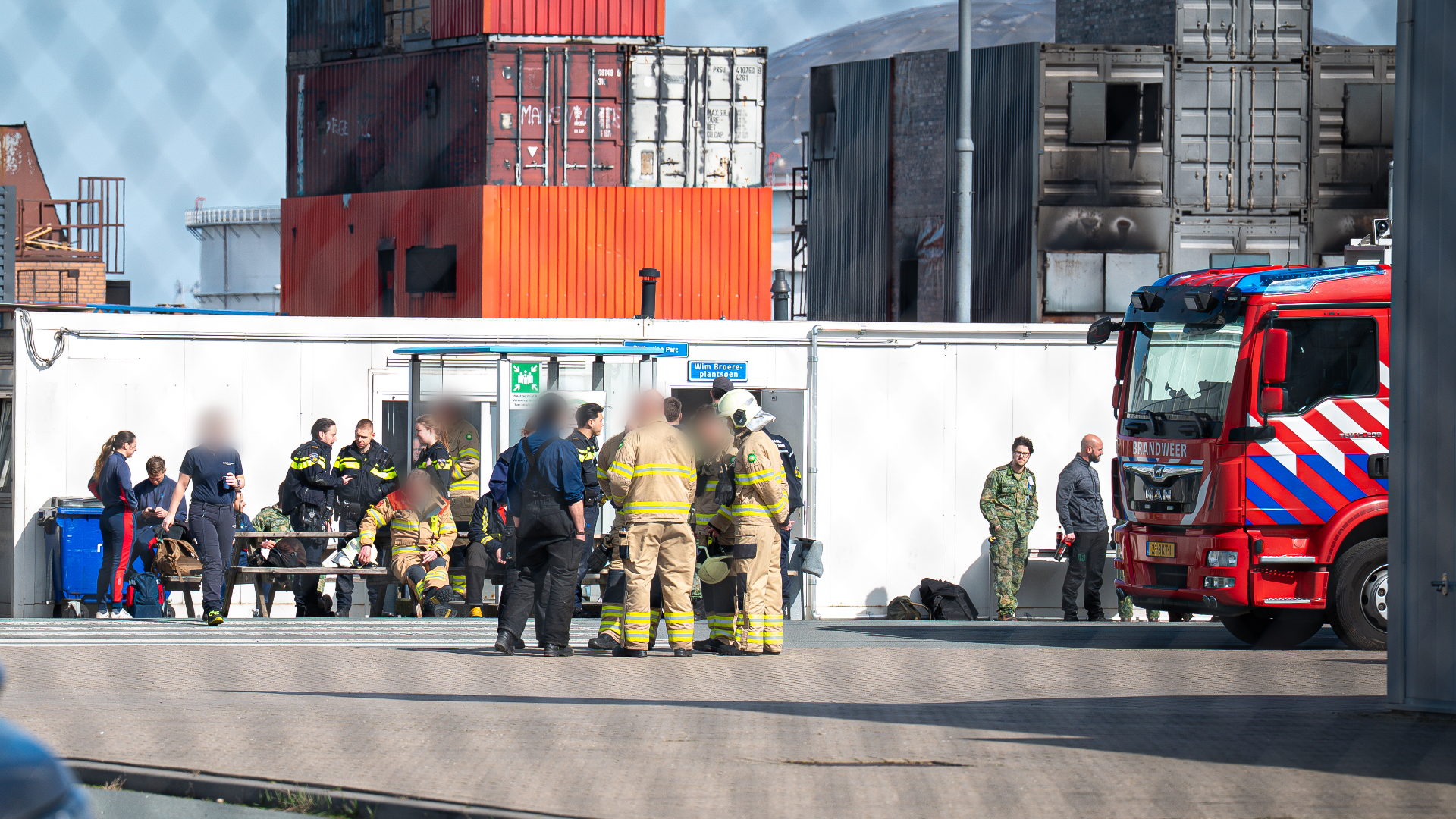 De Marechaussee kan nog niet zeggen wát er precies mis is gegaan.