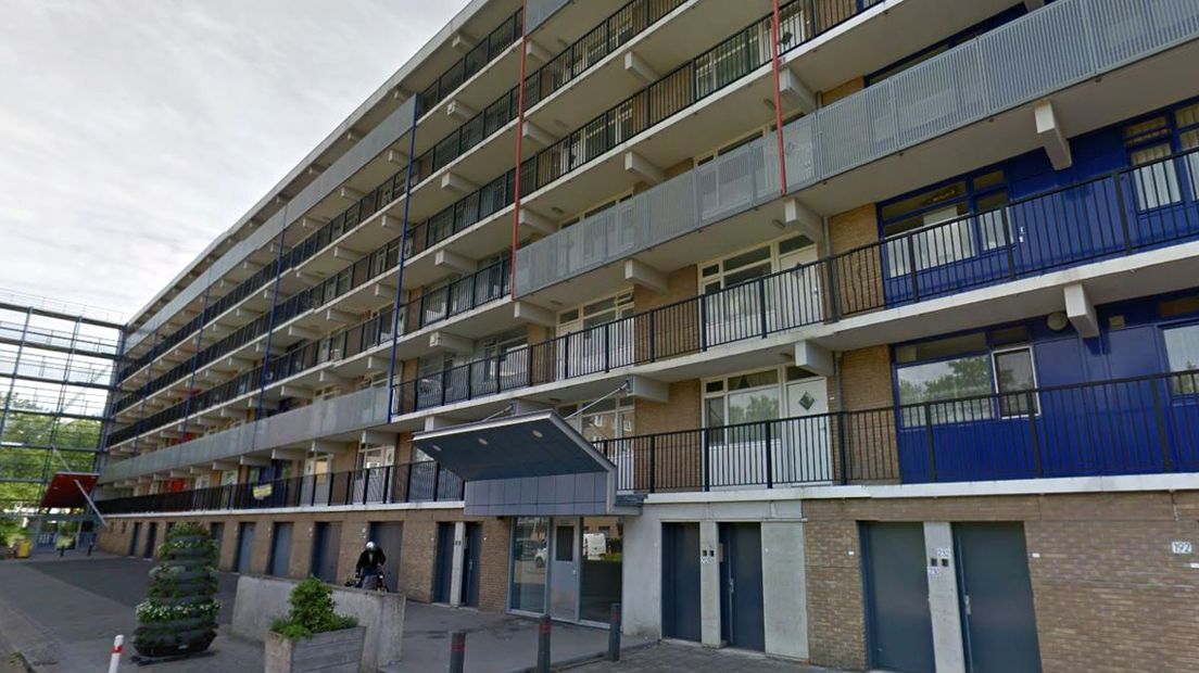 Het woningcomplex aan de Argostraat in Alphen aan den Rijn