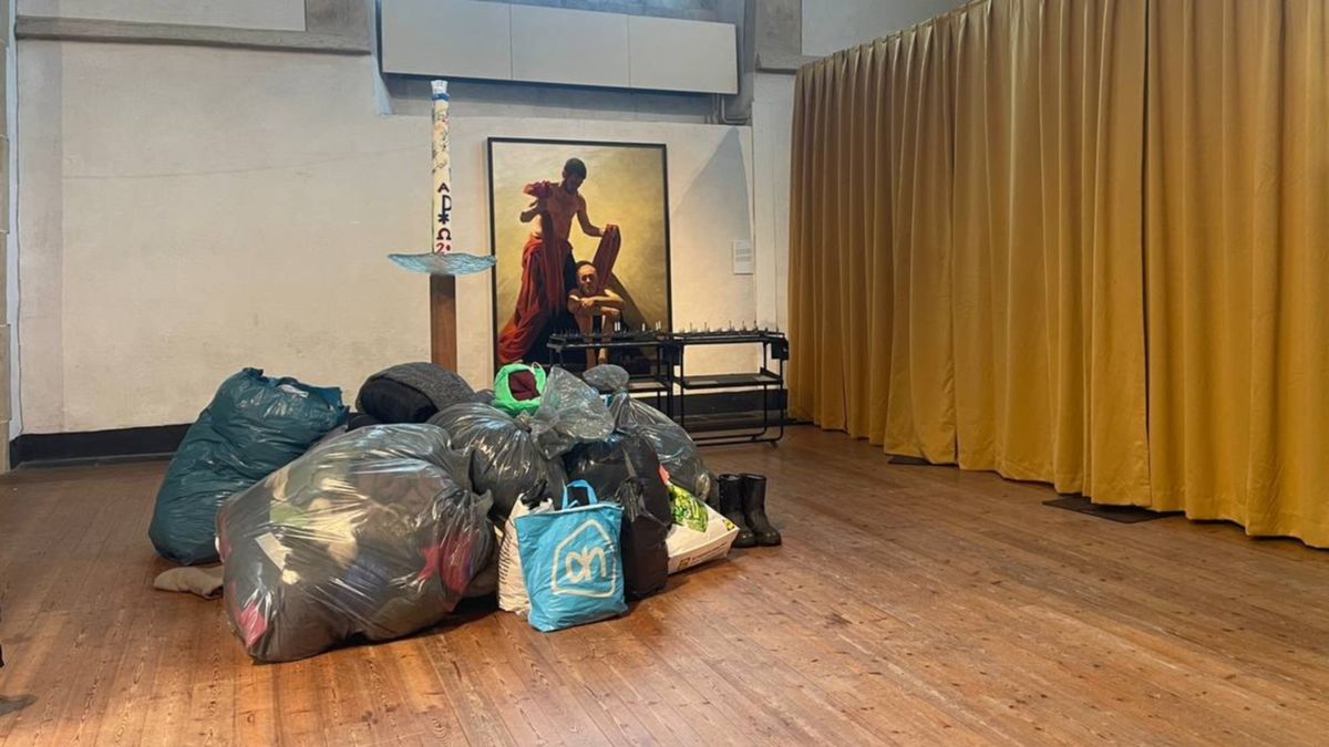 Martinikerk geïnspireerd door Sint Maarten: jassen en kleden ingezameld voor dak- en thuisluizen