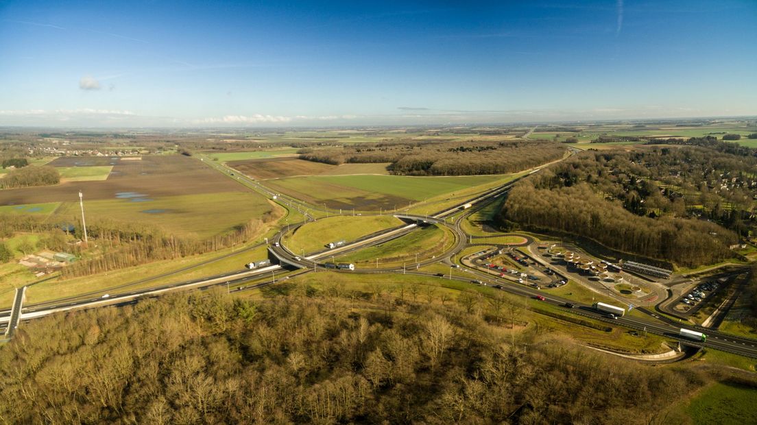 De rotonde van de N34 bij Gieten moet aangepakt worden