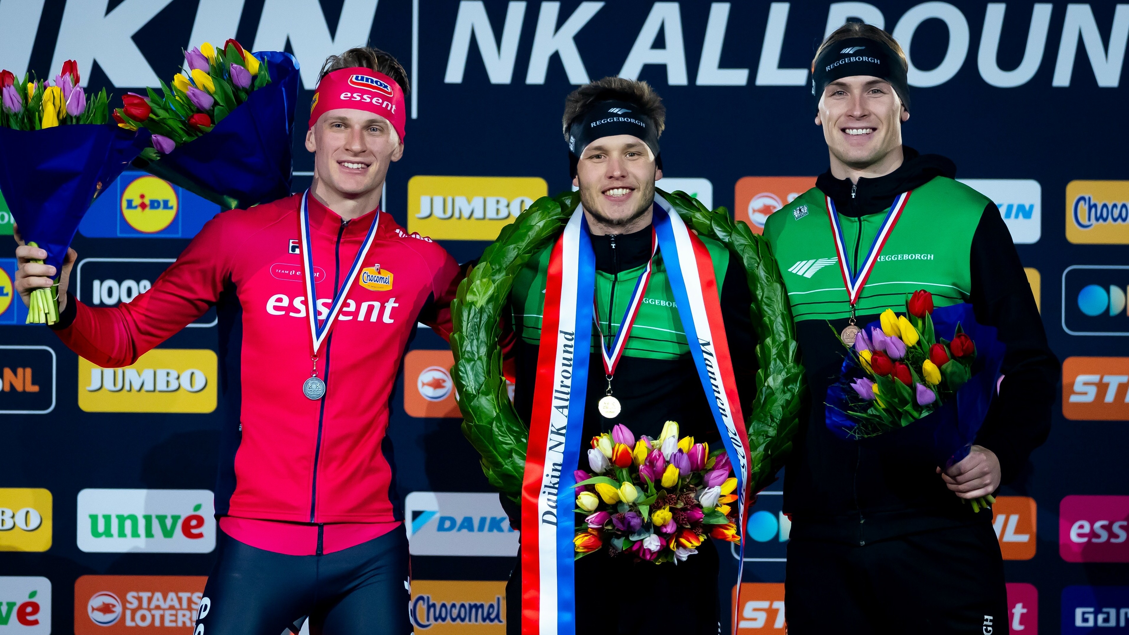 Remo Slotegraaf rijdt met twee persoonlijke records naar brons op NK allround