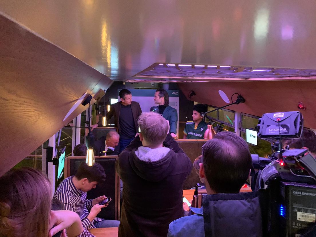 Loting ABN AMRO WTT in de RotterTram