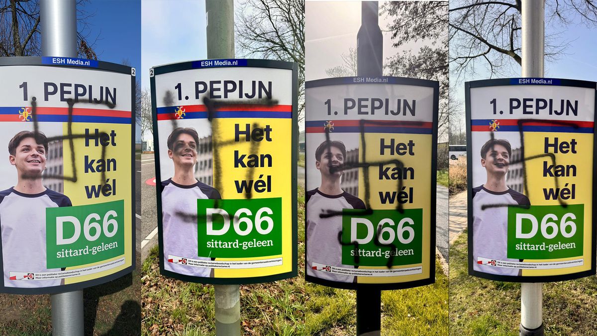 Hakenkruizen, bekladding, vernieling en diefstal: wie draait op voor schade aan campagneborden?