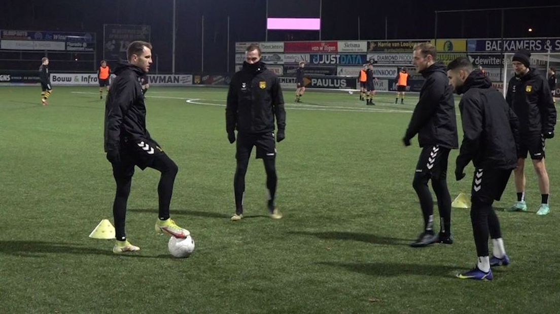 De training van DVS'33.