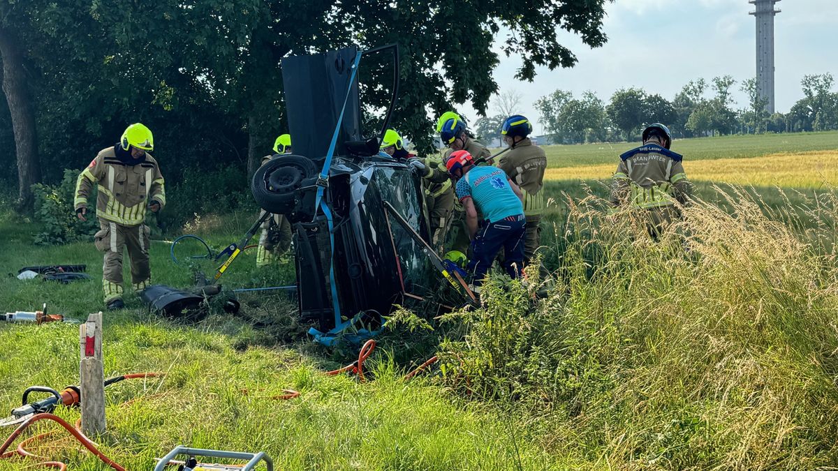 Vrouw gewond bij ongeval in Thorn