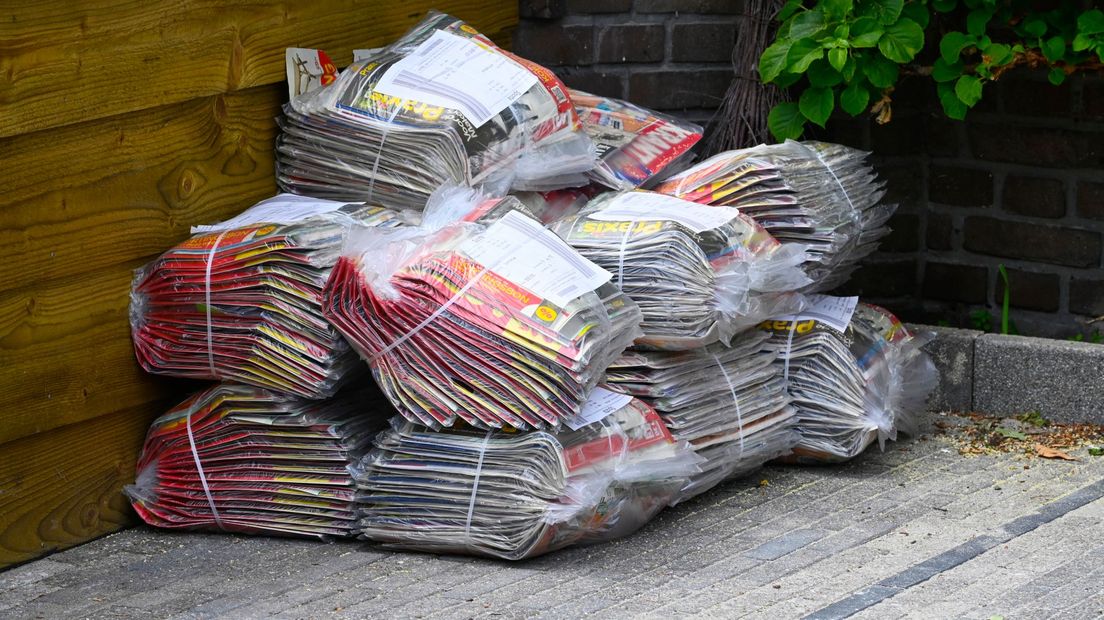 Reclamefolders zijn niet langer vanzelfsprekend in Meppel