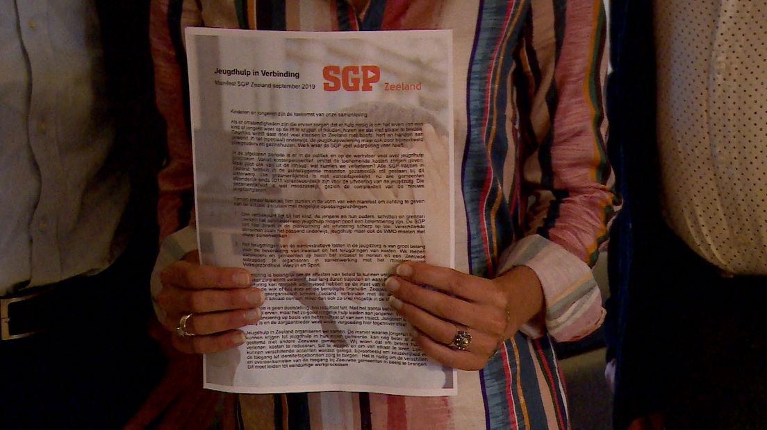 Het manifest van de SGP