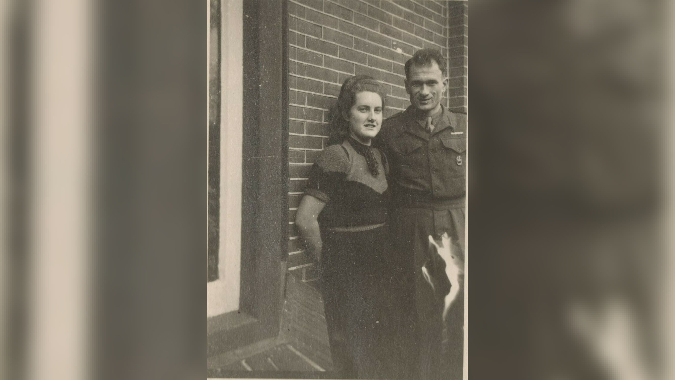 Dominik Podgórski met zijn vrouw Giny