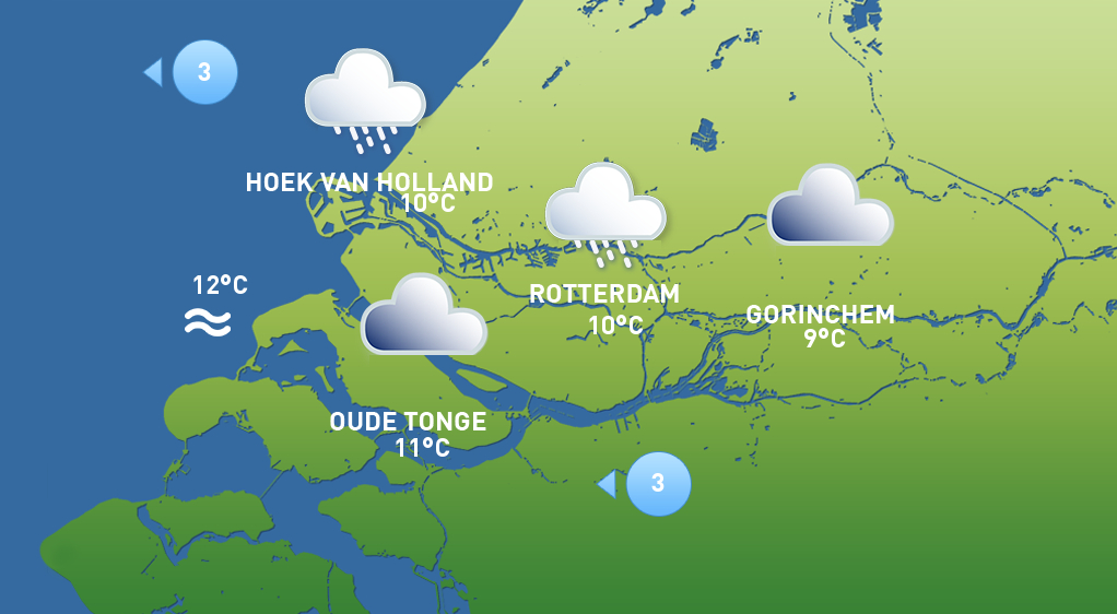 Het weer van zaterdag 15 november 2025