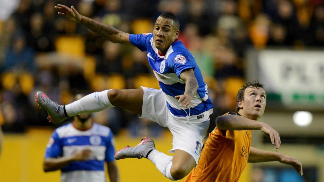 Tjaronn Chery tijdens Wolverhampton Wanderers - Queens Park Rangers