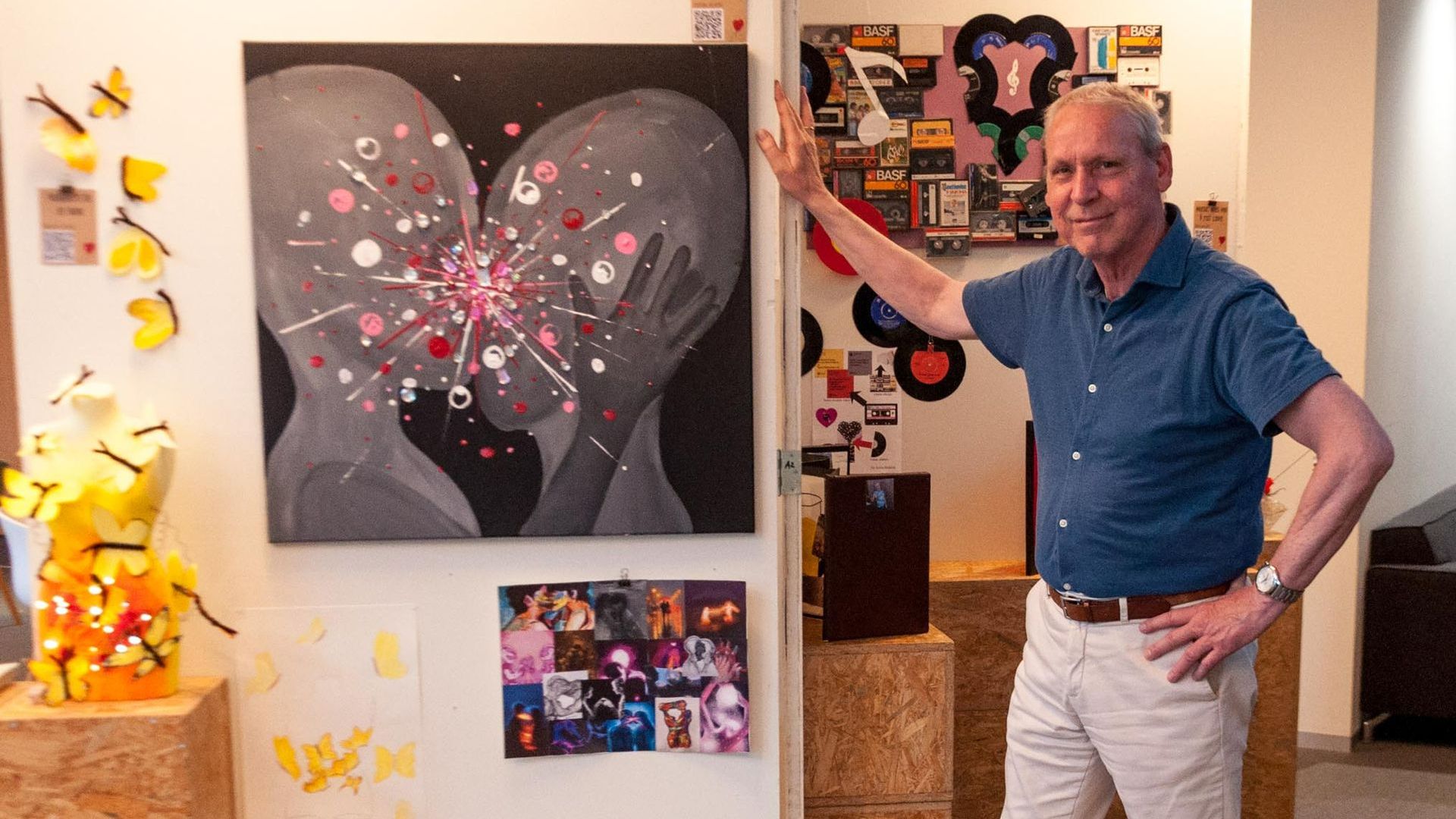 Leerlingen Marianum presenteren kunst rond thema liefde in gemeentehuis Oost Gelre.