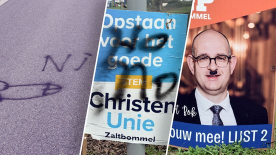 Verkiezingsposters doelwit van bekladdingen en vernieling