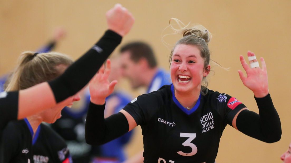 Regio Zwolle Volleybal wint van Talentteam Papendal