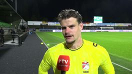 Sam Karssies (FC Emmen): 'Ik kijk terug op een geweldige vrijdagavond'