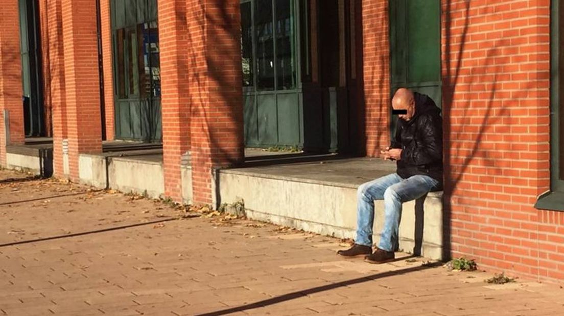 Ex-douanier Gerrit G. bij de rechtbank in Rotterdam.