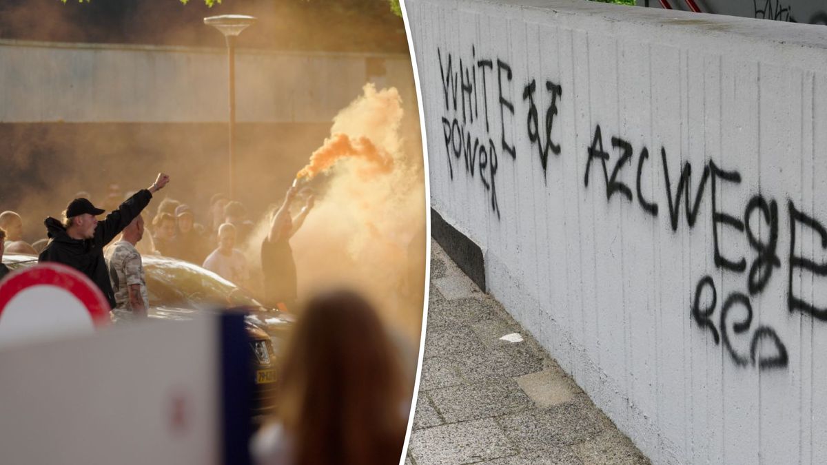 Graffiti met 'White Power' en nieuw niet-aangemeld protest zetten Twenterand op scherp