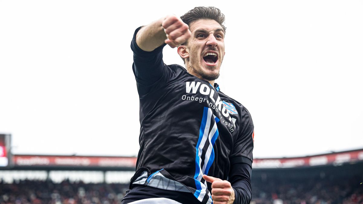 Robin Veldman wilde punten zien en dat lukt in Rotterdam: 