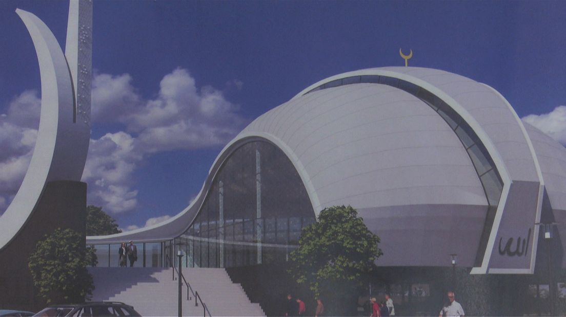 ontwerp nieuwe moskee Enschede