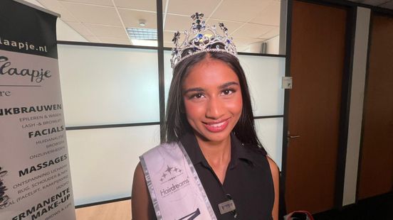 Shaivi bekroond tot Miss Zuid-Holland, net als haar moeder: 'Nooit verwacht'