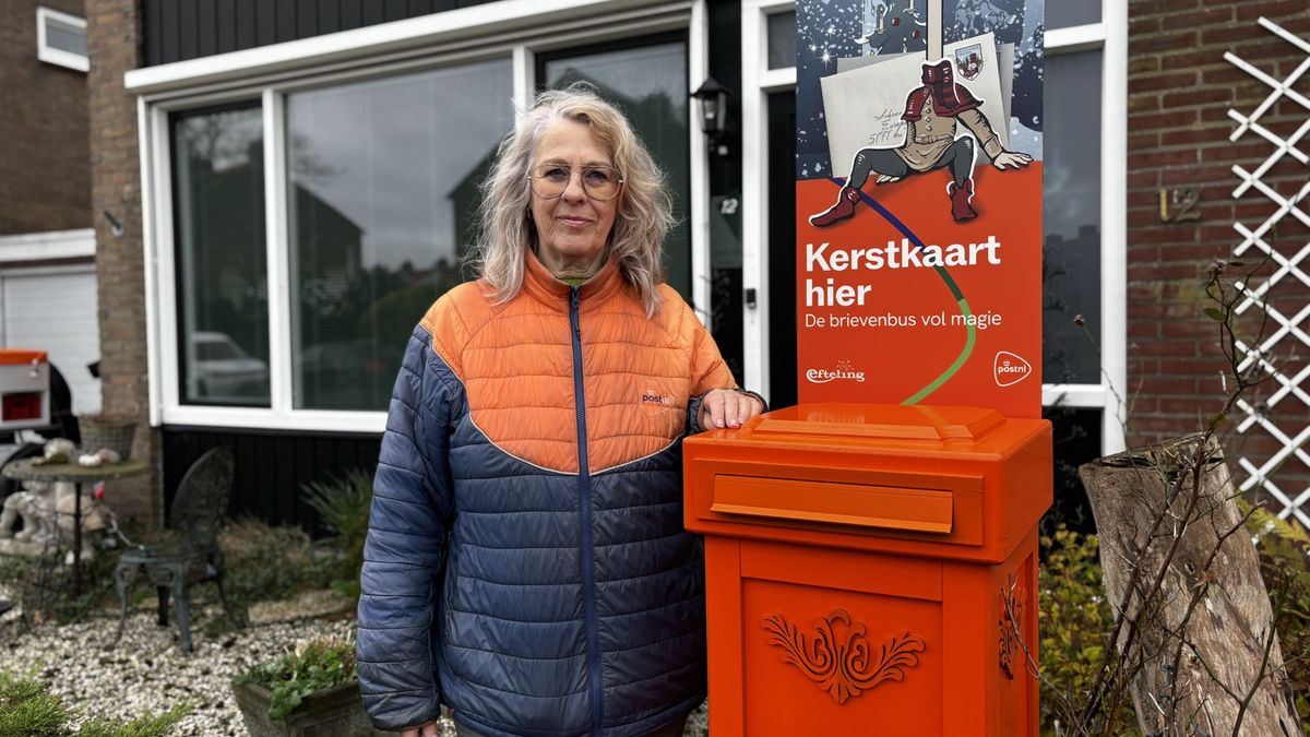 Een pratende brievenbus speciaal voor kerst: je vindt 'm hier