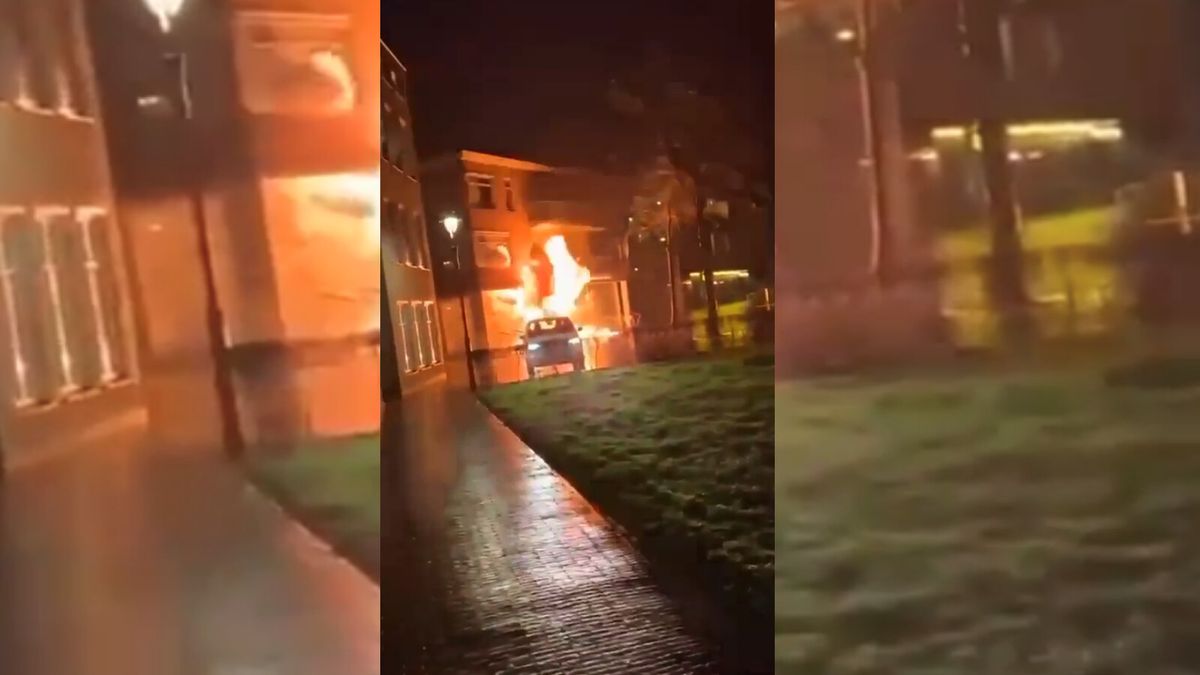Vijf mannen aangehouden voor explosie en vlammenzee in Oost-Souburg tijdens oudjaar